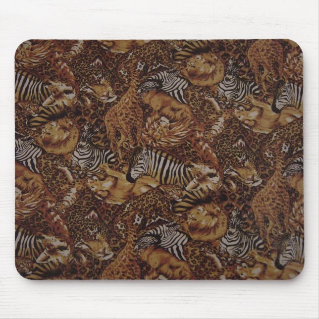 TAPIS DE SOURIS JUNGLE ANIMAL SAFARI (Devant)