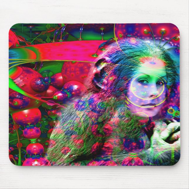 Tapis De Souris Jungle extraterrestre (Devant)