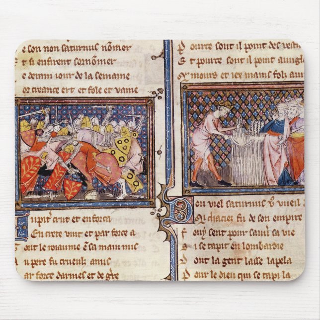 Tapis De Souris Jupiter contre Saturn : Enseignement de Saturn (Devant)