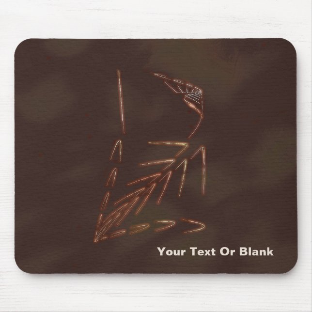 Tapis De Souris Jurassic fossile (Devant)