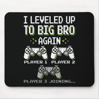 Tapis De Souris Jusqu'À Big Bro Encore Brother Gamer Funny Vi