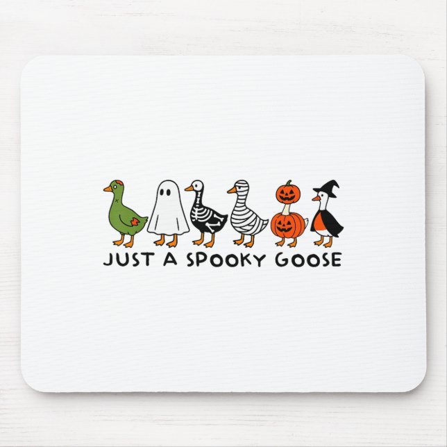 Tapis De Souris Just A Soky Goose Funny Halloween Silly Animal Wit (Devant)