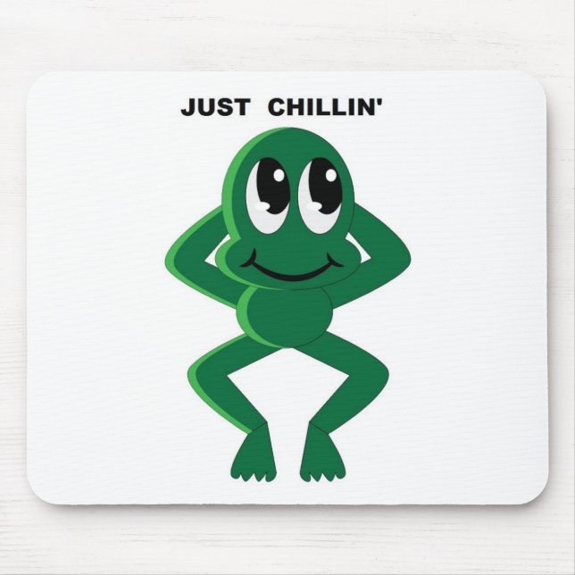 TAPIS DE SOURIS JUSTE CHILLIN' (Devant)