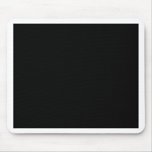 Tapis De Souris Juste code hexadécimal noir 000000
