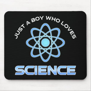 Tapis De Souris Juste un garçon qui aime la science