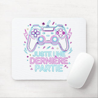 Tapis De Souris Juste Une Dernière Partie Gamer Mouse Pad - Retro