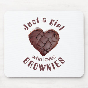 Tapis De Souris Juste une fille qui aime les brownies