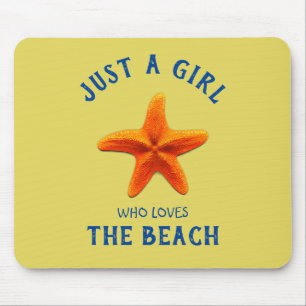 Tapis De Souris Juste une fille qui aime The Beach