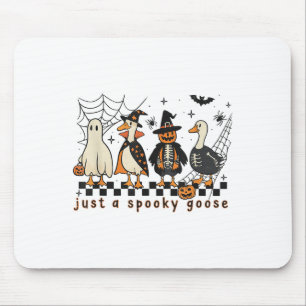 Tapis De Souris Juste Une Oie Éffrayante Halloween Silencieuse Oie