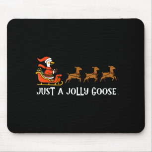Tapis De Souris Juste une oie mignonne et joyeuse drôle de Goosema