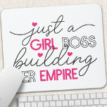 Tapis De Souris Juste Une Patronne Qui Bâtit Son Empire<br><div class="desc">Juste Un Patron De Fille Construisant Son Pad De Souris Empire</div>