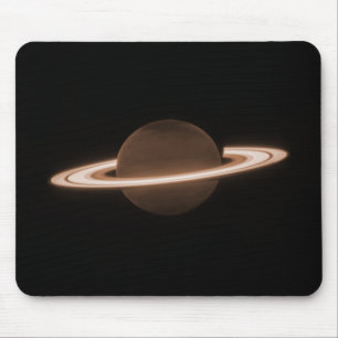 Tapis De Souris JWST James Webb télescope spatial Saturn Infraroug