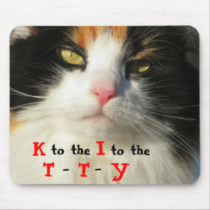Tapis De Souris K à l'I au chat Hip hop ATS