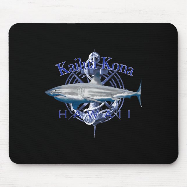 Tapis De Souris Kailua Kona Hawaï navigation nautique voile  (Devant)