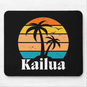 Tapis De Souris Kailua Retro Vintage