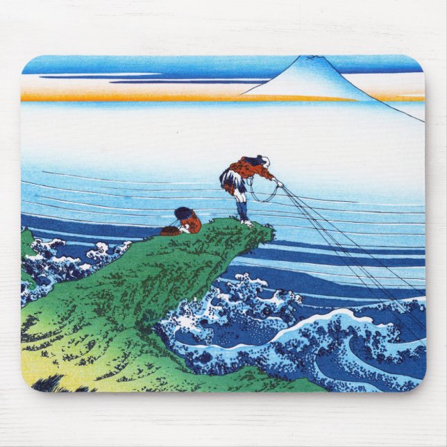 Tapis De Souris Kajikazawa dans la province de Kai Hokusai Katsush (Devant)