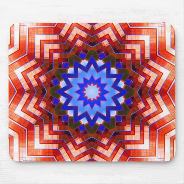 Tapis De Souris Kaleidoscope Art 12 Mousepad (Devant)