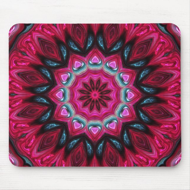 Tapis De Souris Kaleidoscope Art 6 Mousepad (Devant)