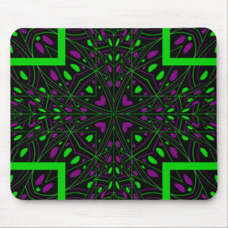 Tapis De Souris Kaléidoscope de couleur vive