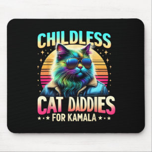 Tapis De Souris Kamala Des Daddies De Chats Sans Enfants Pour Kama