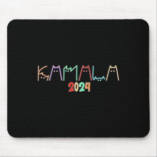 Tapis De Souris Kamala Harris Chat Letter Drôle Chat Drôle Drôle D