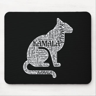 Tapis De Souris Kamala Harris Chat Mot Cloud Joy Hope 47 Président