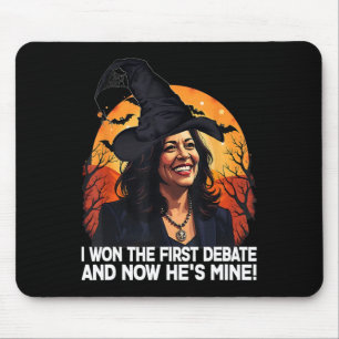 Tapis De Souris Kamala Harris Halloween A Gagné Le Premier Débat I