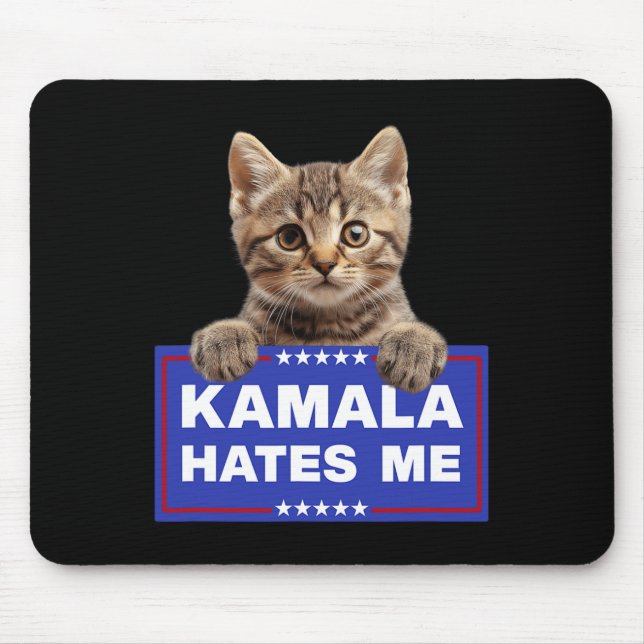 Tapis De Souris Kamala me déteste Pro-trump Patrio conservateur de (Devant)
