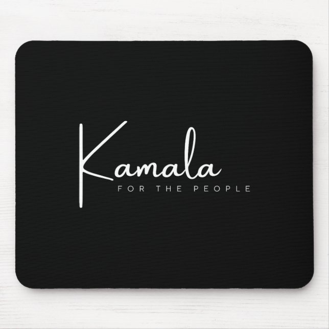 Tapis De Souris Kamala Pour Le Peuple Président Kamala Harris Whei (Devant)