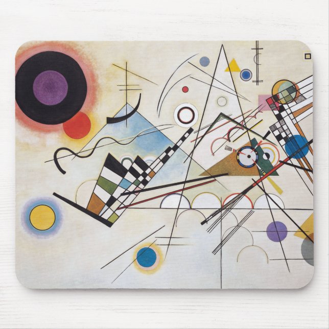 Tapis De Souris Kandinsky 1923/composition viii/pixdecines (Devant)