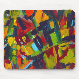 Tapis De Souris Kandinsky 304 Oeuvre Abstraite colorée