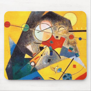 Tapis De Souris Kandinsky Harmonie calme Art Abstrait