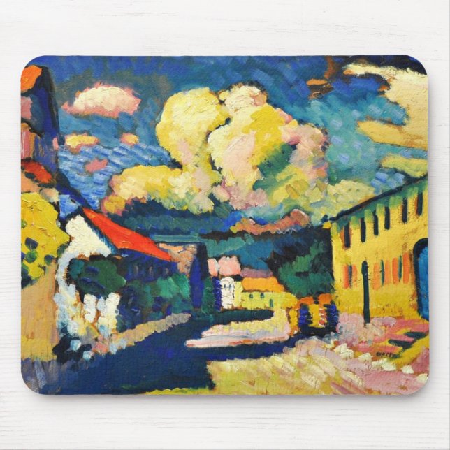 Tapis De Souris Kandinsky - Murnau, Dorfstrasse (Devant)