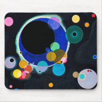 Kandinsky Plusieurs cercles Abstraits