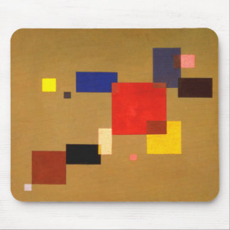 Tapis De Souris Kandinsky Treize Rectangles peinture Abstraite