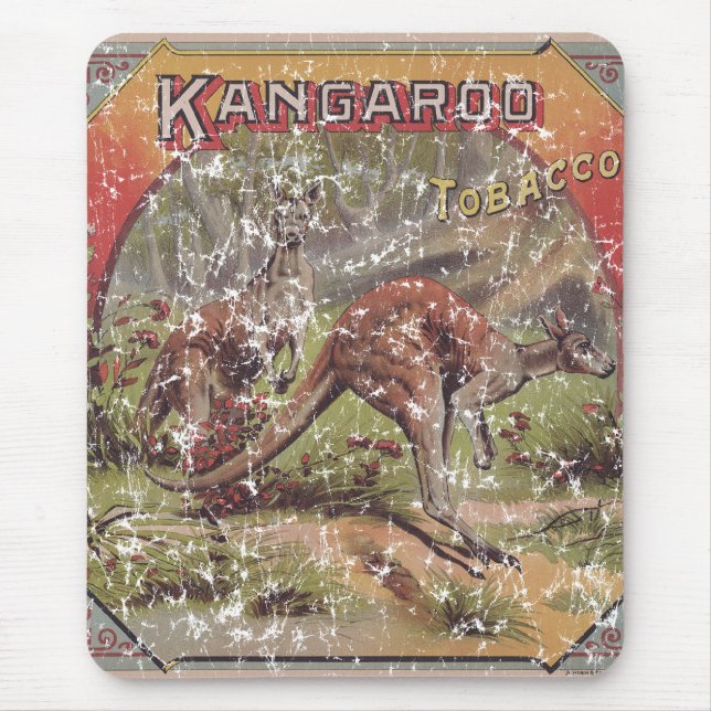 Tapis De Souris Kangaroo Tobacco 1900 (Devant)