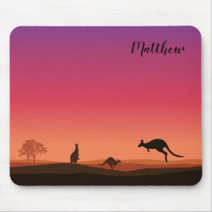 Tapis de souris kangourou Australie