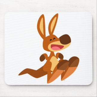 Tapis De Souris Kangourou mignon Joey Mousepad de bande dessinée