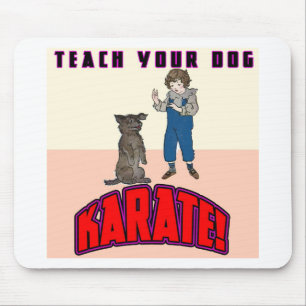 Tapis De Souris Karaté 3 de chien