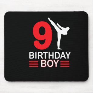 Tapis De Souris Karate Anniversaire Tee Boy Cadeau Enfants Taekwon