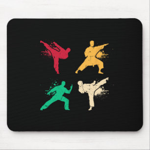 Tapis De Souris Karate Arts martiaux Vintages Costume pour enfants