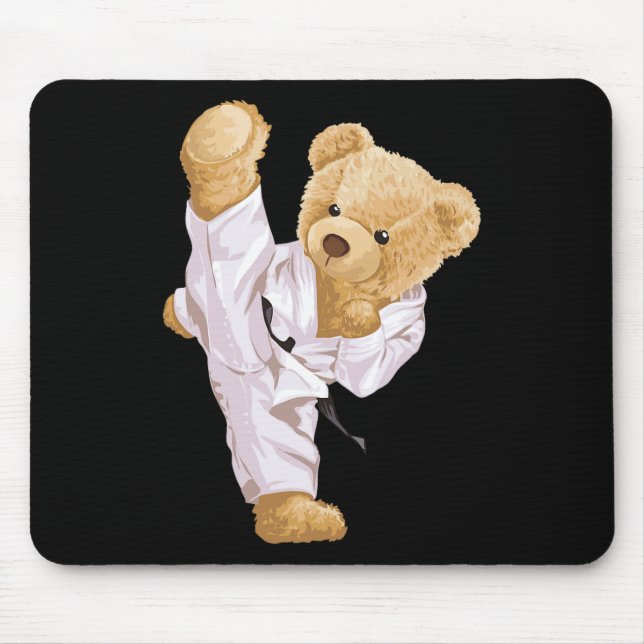 Tapis De Souris Karaté Bear (Devant)