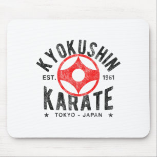 Tapis De Souris Karate Do Kyokushin Arts Martiaux Japon Tokyo Vint