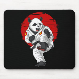 Tapis De Souris Karaté Kickboxing Muay Thai Art martial de Panda