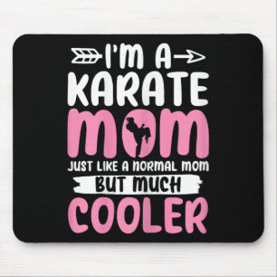Tapis De Souris Karate Maman Funny Karate Arts Martiaux Black Belt
