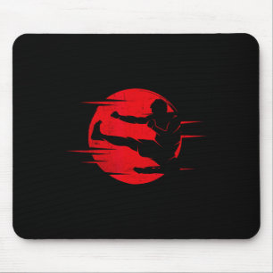 Tapis De Souris Karate Shadow Judo Arts Martiaux Japon Kung Fu Tae
