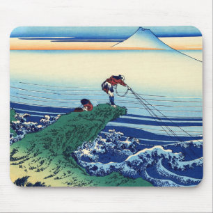 Tapis De Souris Katsushika Hokusai - Kajikazawa in Kai province