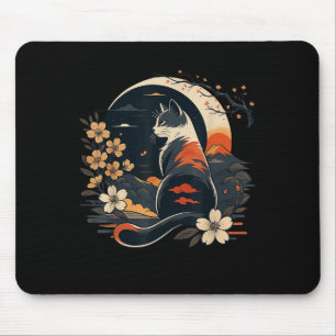 Tapis De Souris Kawaii Chat Anime Japonais Drôle Art Hommes Femmes