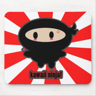 Tapis De Souris Kawaii Ninja Mousepad