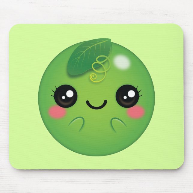 Tapis De Souris Kawaii Pea (Devant)
